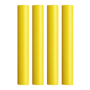 Pacer Battery Cable Heat Shrink Tubing - 3/4" x 12" - Yellow (4-Pieces)