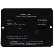 Safe-T-Alert 62 Series Marine Carbon Monoxide Alarm - 24V Flush Mount - Black