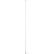 Scout 8' White VHF Antenna 6dB Stainless Steel Ferrule w/5M RG-58 Coax Includes PL-259 KS-42