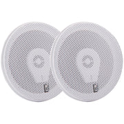 Poly-Planar MA-8505W 5" 200 Watt Titanium Series Speakers - White