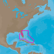 C-MAP  4D NA-D943 Florida & The Bahamas