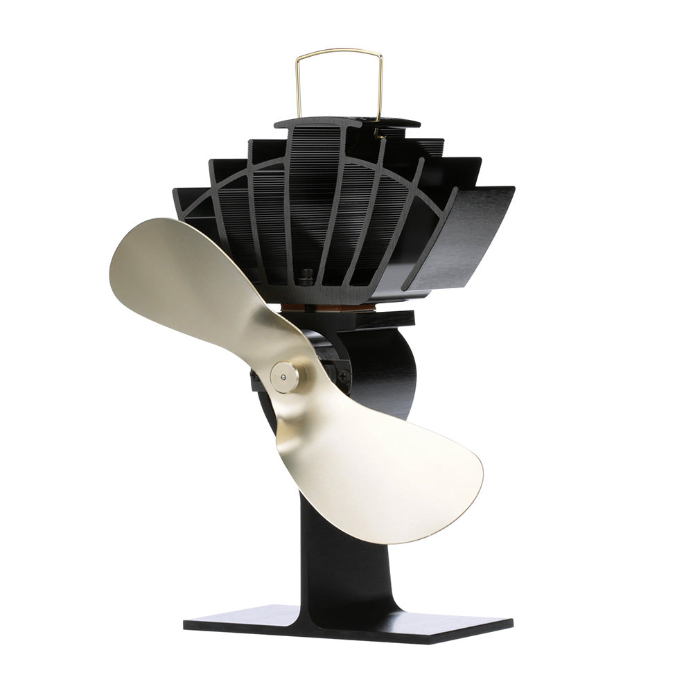 Caframo Ecofan UltrAir 810CA Heat Powered Stove Fan - Gold Blade