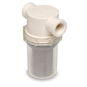 Shurflo by Pentair 3/4" Raw Water Strainer w/Bracket  Fittings - 50 Mesh Screen