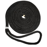 New England Ropes 5/8" Double Braid Dock Line - Black - 25