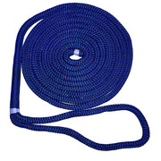 New England Ropes 3/4" Double Braid Dock Line - Blue w/Tracer - 25
