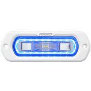 RIGID Industries SR-L Series Marine Spreader Light - White Flush Mount - White Light w/Blue Halo