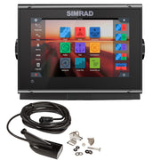 Simrad GO7 XSR Chartplotter/Fishfinder w/HDI Transom Mount Transducer  C-MAP Discover Chart